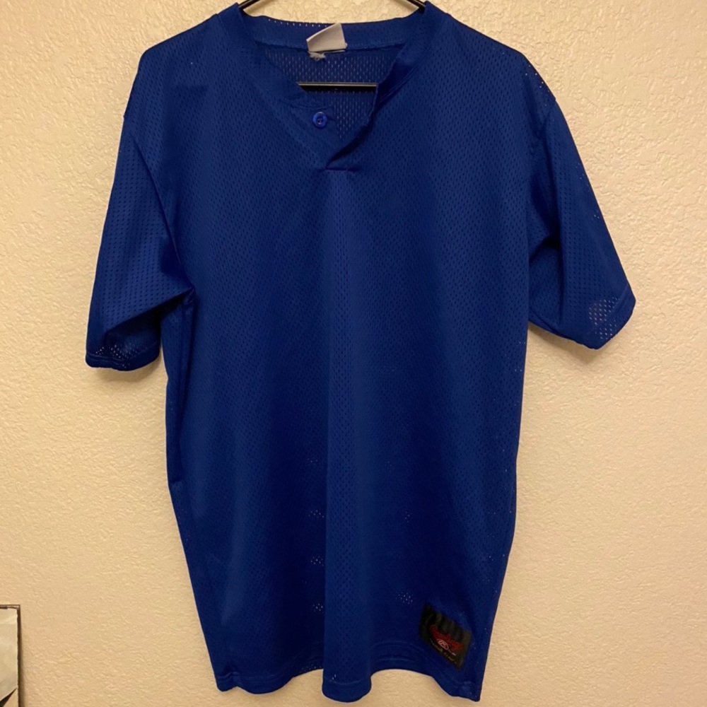 Vintage Mesh Rawlings Baseball Jersey